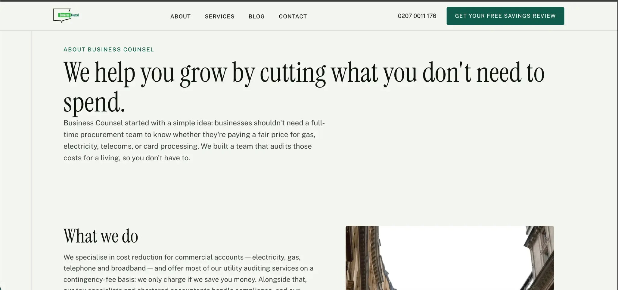 Business Counsel — additional screenshot