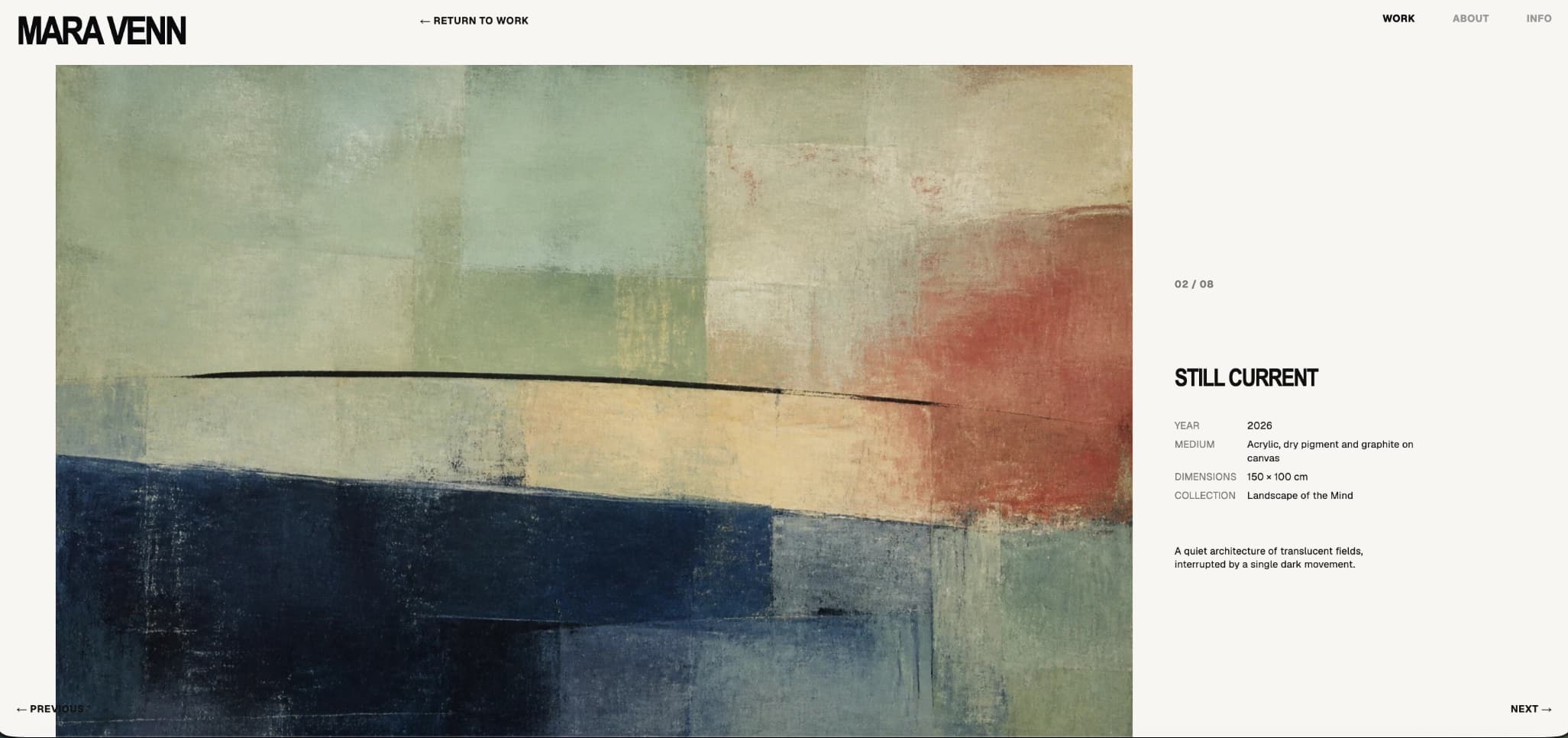Mara Venn; additional screenshot